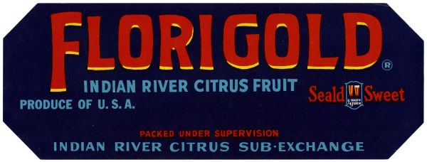 Florigold Citrus Label