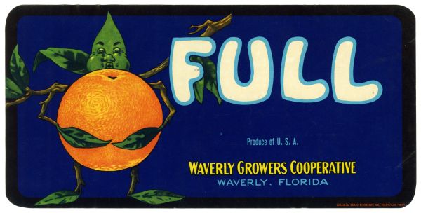 Full Citrus Label