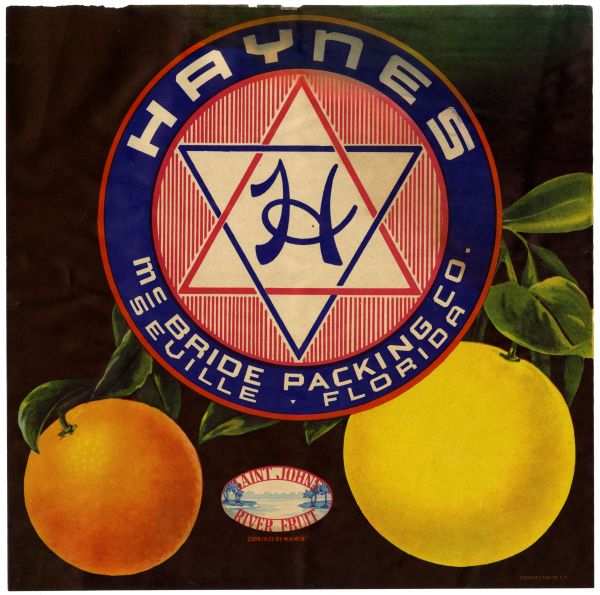 Haynes Citrus Label