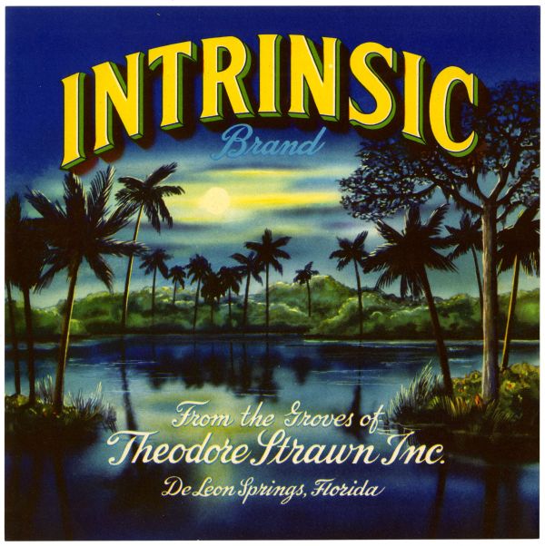 Intrinsic Brand Citrus Label