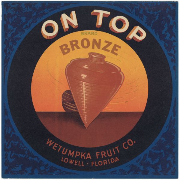 On Top Brand - Bronze Label Citrus Label
