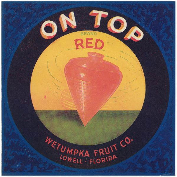 On Top Brand - Red Label Citrus Label