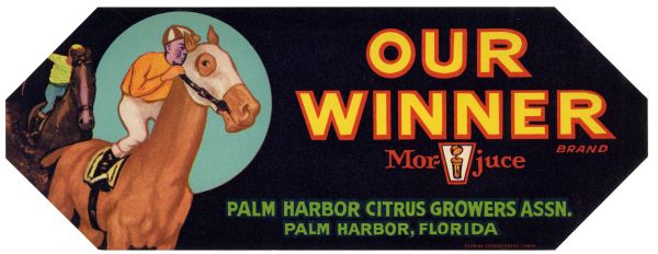 Our Winner Brand Citrus Label