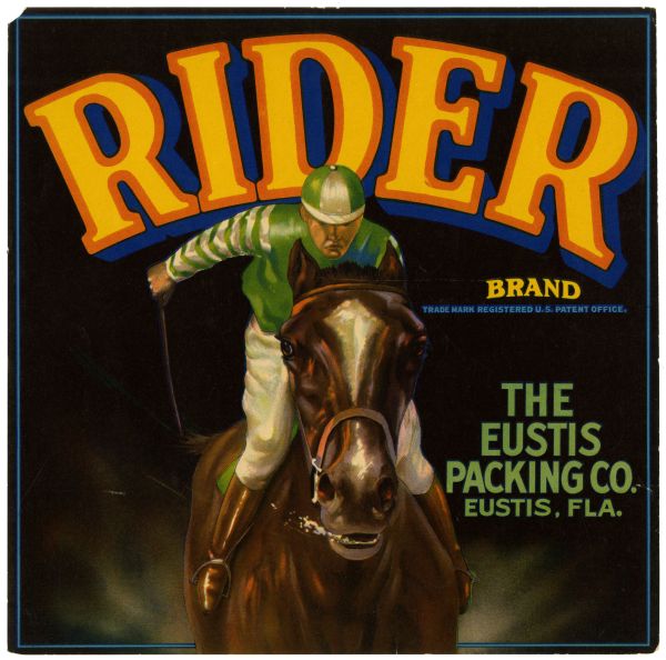 Rider Brand Produce Label