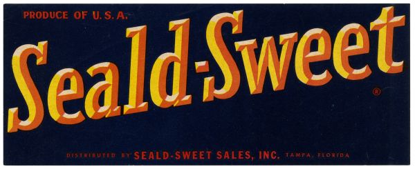 Seald-Sweet Produce Label