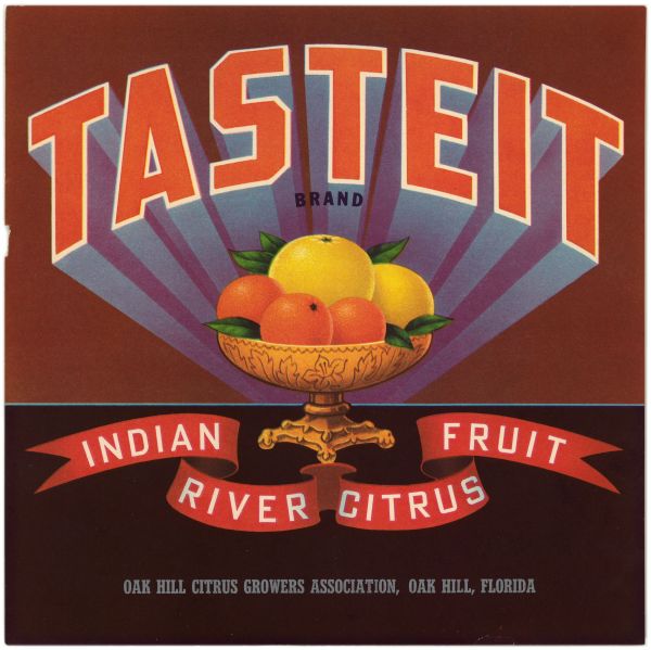 TasteIt Brand Citrus Label
