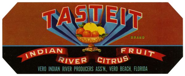 TasteIt Brand Citrus Label