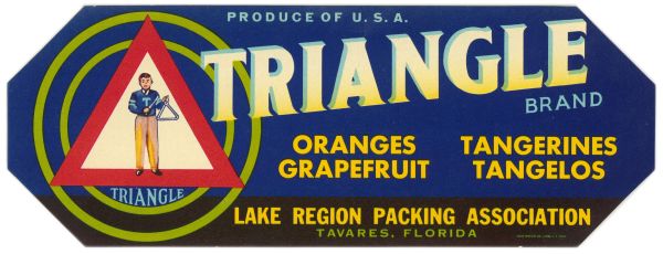 Triangle Brand Citrus Label