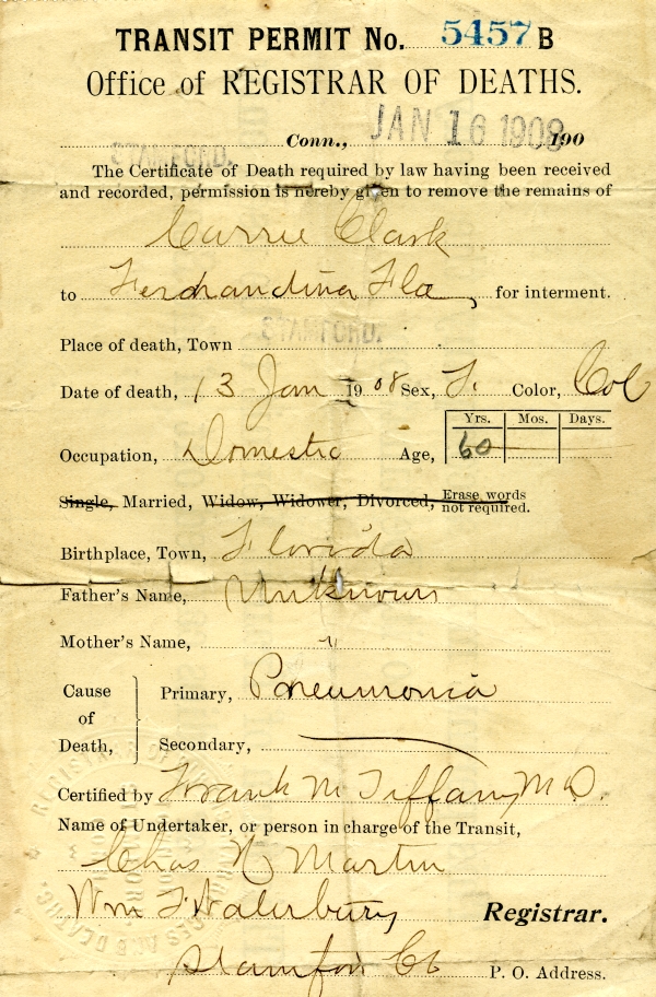 Clark, Carrie permits