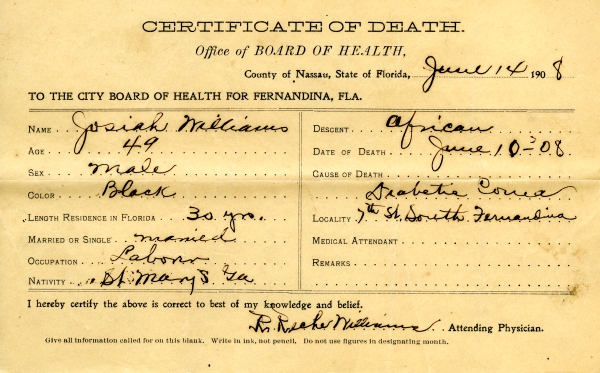 Williams, Josiah