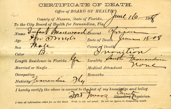 Morewood, Infant