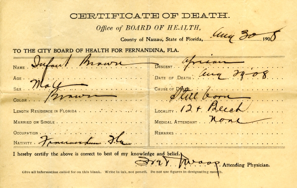Brown, Infant