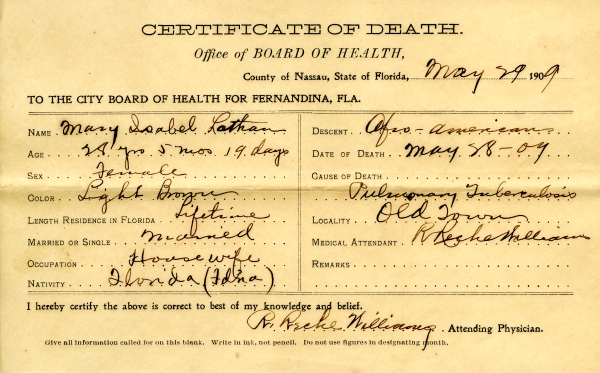 Latham, Mary Isabel