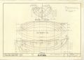 Technical Drawings of the Sponging Yawl Katina, ca. 1938