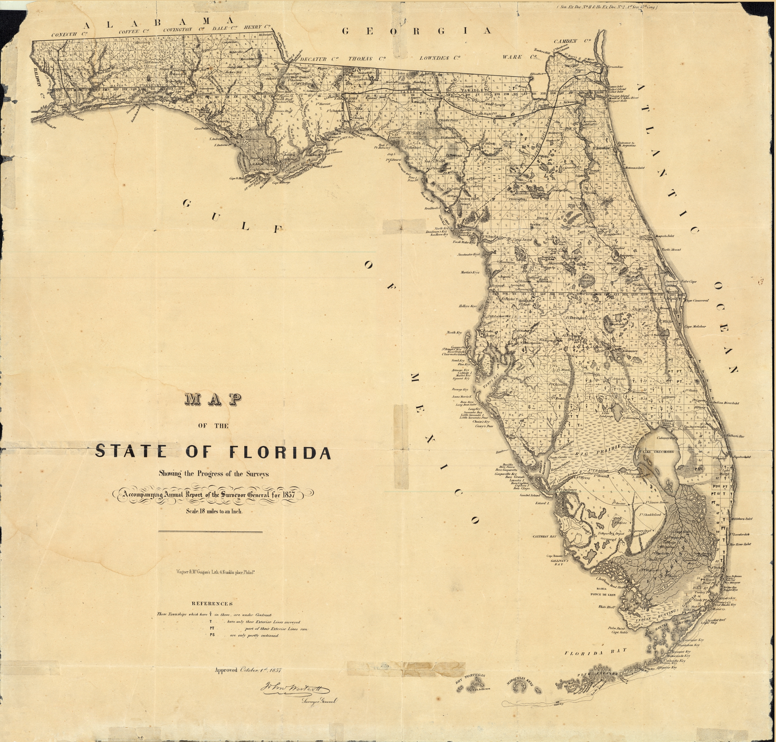 State of Florida, 1857