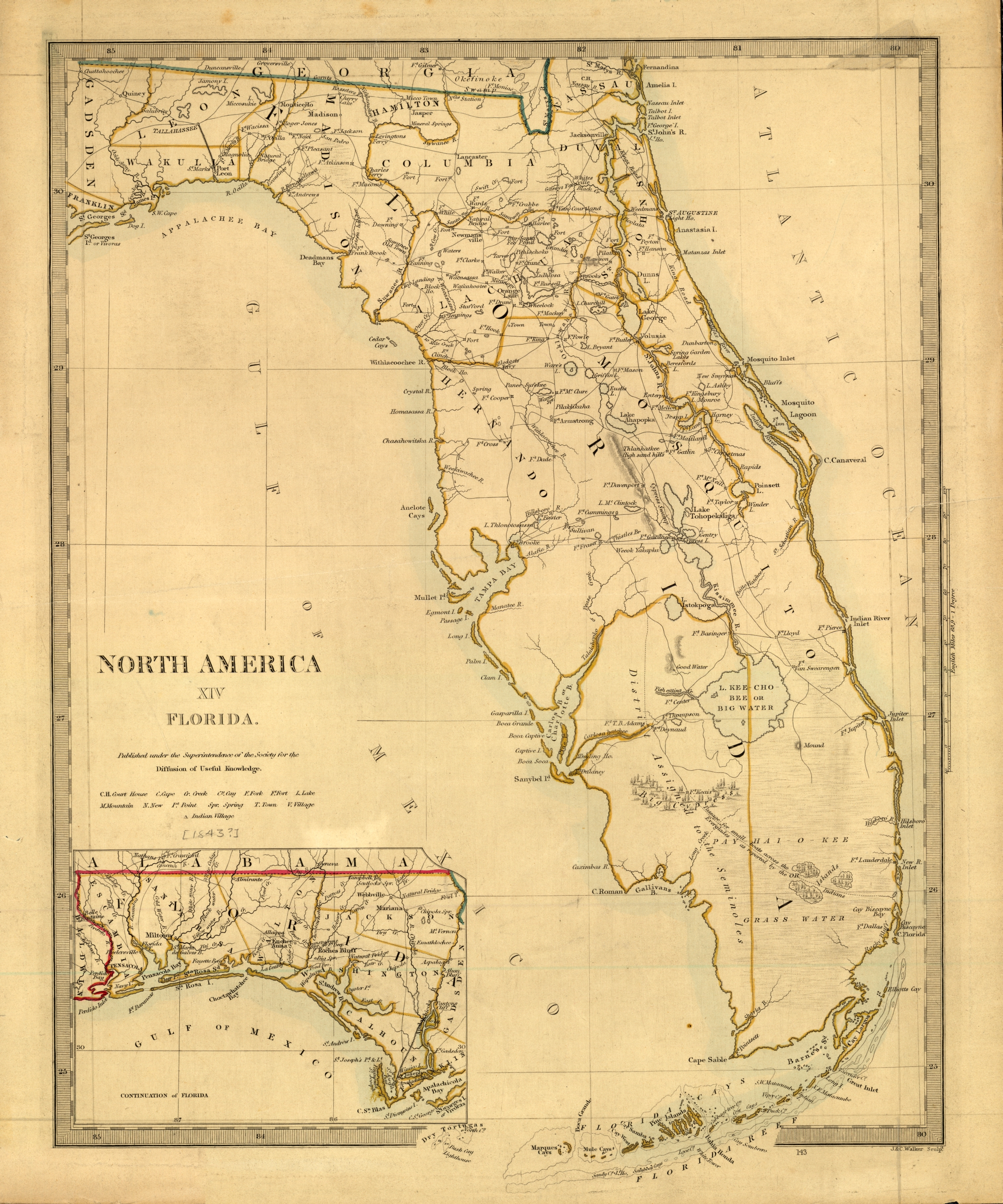 Tanner's Florida, 1833