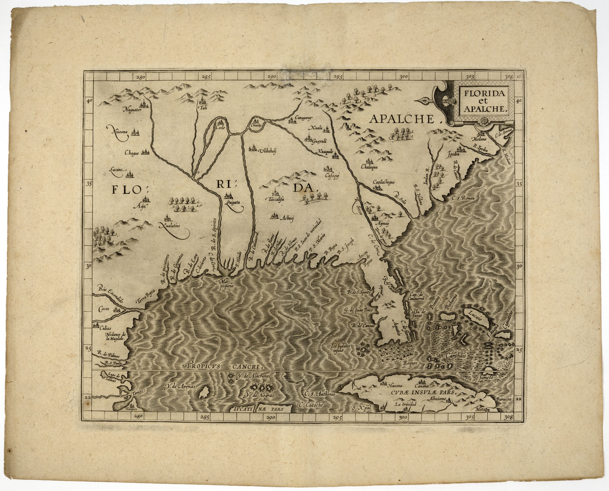 Florida and Apalache, ca. 1600