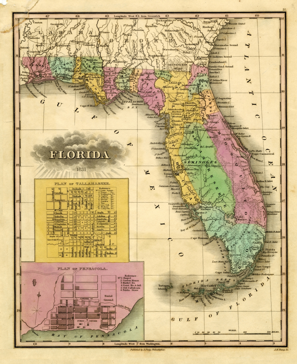 Tanner's Florida, 1831