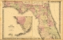 Colton's Florida, 1868