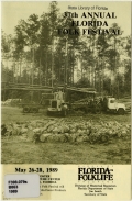 37th Annual Florida Folk Festival Brochure and Poster, 1989