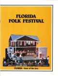 30th Annual Florida Folk Festival Program, 1982