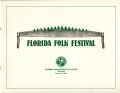 37th Annual Florida Folk Festival Program, 1989
