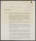 Letter from Mrs. Geo E. to Governor Fuller Warren, 1949 *Content Warning*