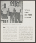 The Story of Florida's Legal Lynching Booklet, 1949