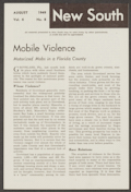 Mobile Violence Report, 1949