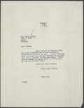 Letter from Delia Curry to Governor David Sholtz Regarding Storm Damage, 1935