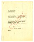 Letter from Dr. J.R.E. Lee to Zora Neale Hurston, 1942