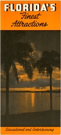 Florida's Finest Attractions Brochure, ca. 1947