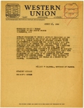 Correspondence Between Governor Millard Caldwell and President Harry Truman Regarding Japanese Surrender, 1945