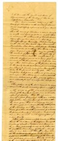 Petition from Alachua County Citizens Asking for the County to Be Divided, February 13, 1844