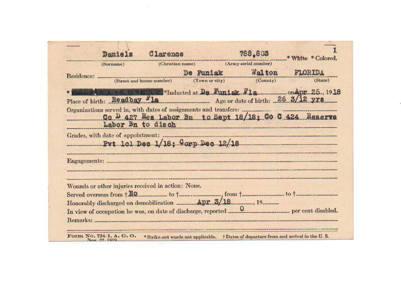 Clarence Daniels