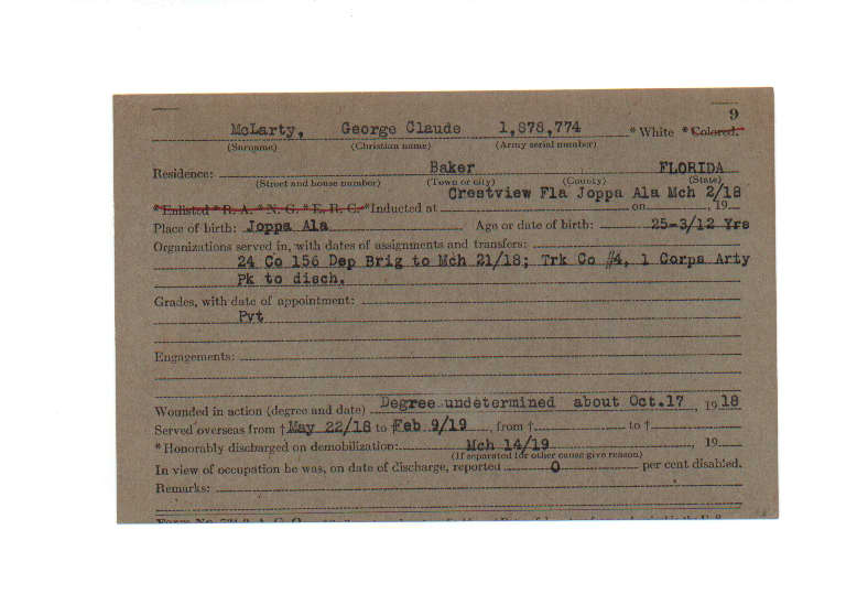 George Claude McLarty