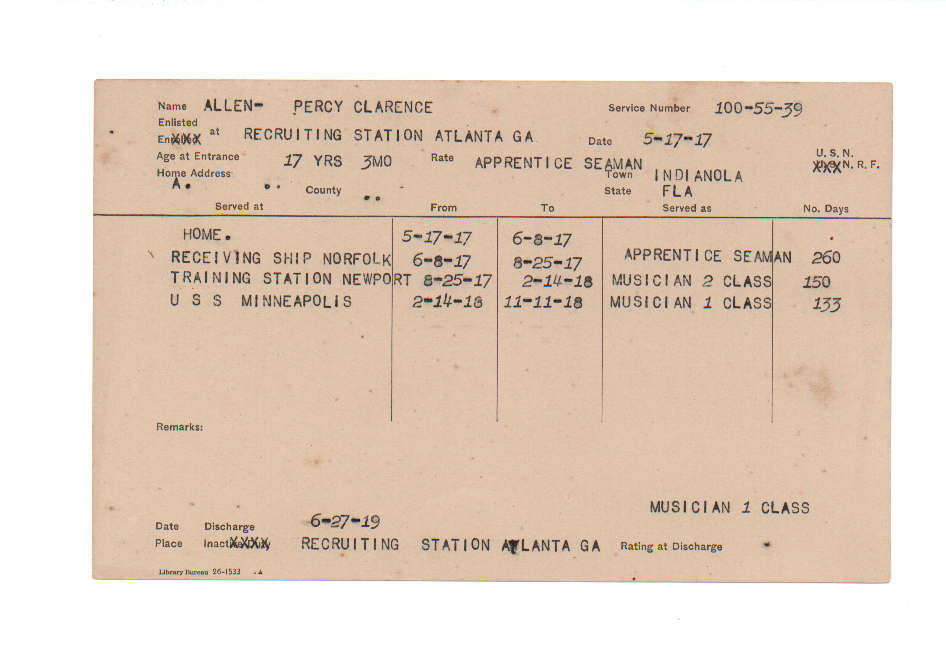 Percy Clarence Allen