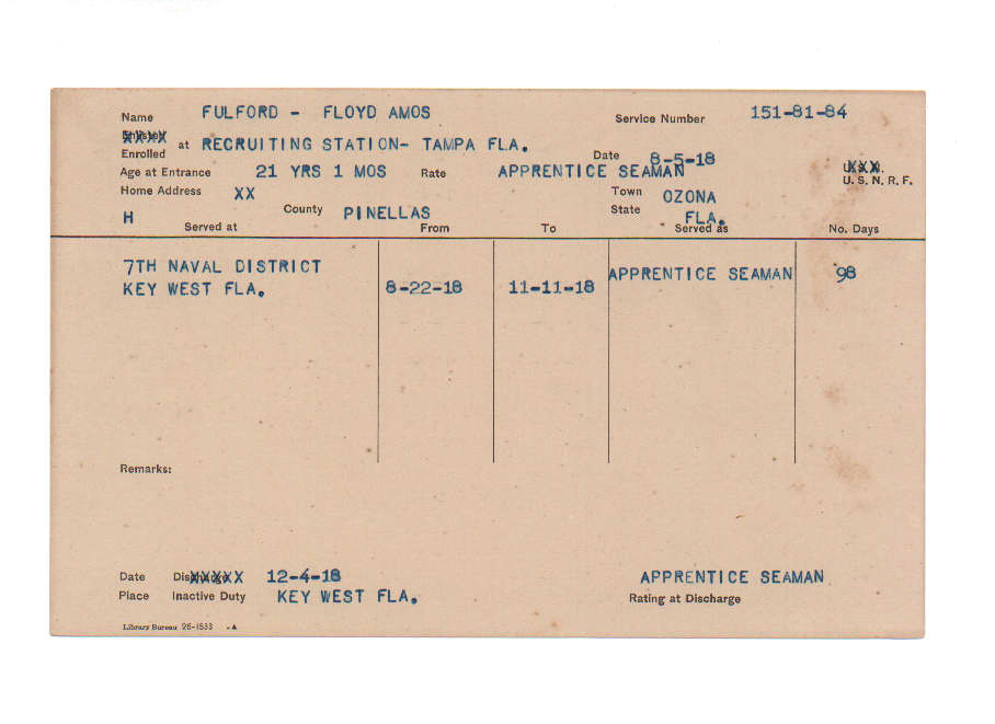 Floyd Amos Fulford
