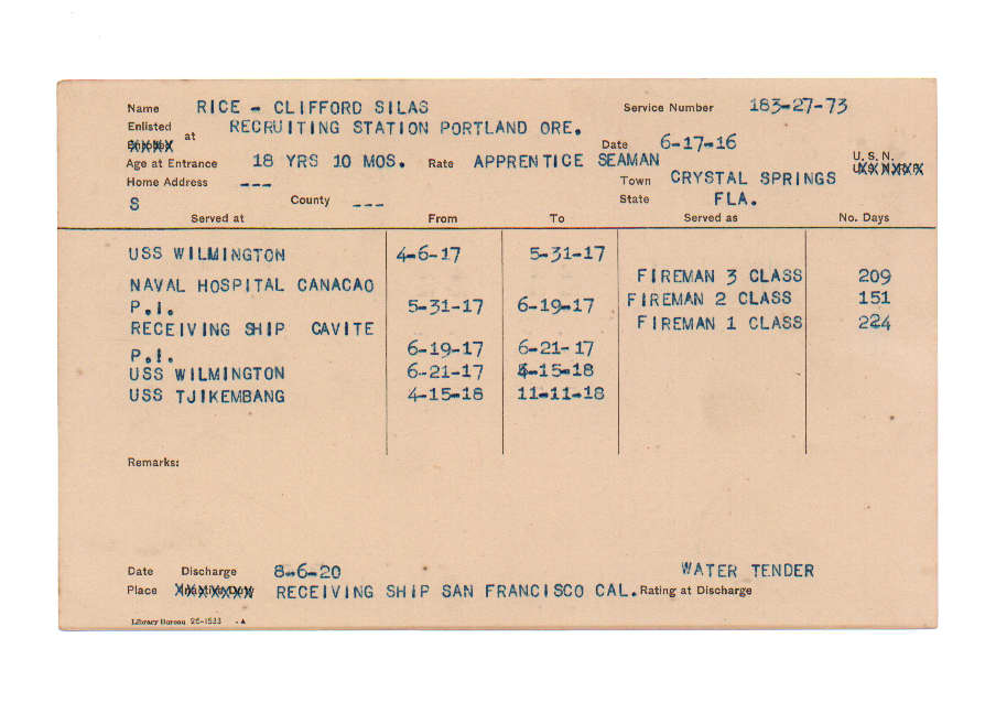 Clifford Silas Rice