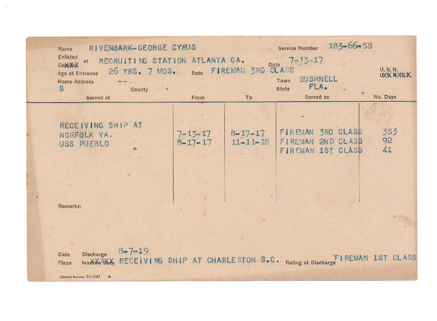 George Cyrus Rivenbark