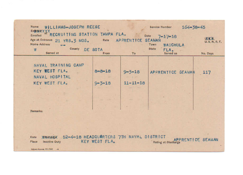 Joseph Reese Williams