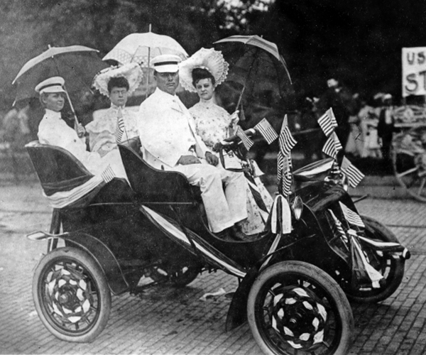 Ford Model A "Fordmobile" with tonneau 1903