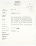 Correspondence Between Governor Bob Graham and State Senator Carrie Meek Regarding Alleged Discrimination at the Sunland Training Center in Marianna, 1984