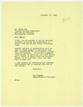 Correspondence Between Harry Coe and Joe Chapman Regarding a Trip to California to Study Disneyland, December 1965-January 1966