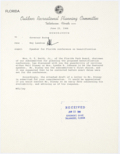 Correspondence Regarding an Invitation to Walt Disney to Speak at a State Conference on Beautification, 1966
