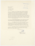 Correspondence Between E.B. Gay and Governor Haydon Burns Regarding Taxation for Walt Disney World, 1966