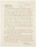Anonymous Letter to Governor Haydon Burns Regarding Walt Disney Enterprises, 1966