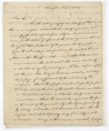 Letter from Augustus Steele to Governor William Pope Duval Regarding Elections in Newly Established Hillsborough County, February 8, 1834