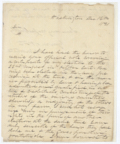 Letter from Congressional Delegate Joseph M. White to Acting Governor James D. Westcott, Jr. Concerning White's Recent Election, December 16, 1831