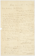 Letter from David Ochiltree to Governor William Pope Duval Regarding the Next Election, May 3, 1830